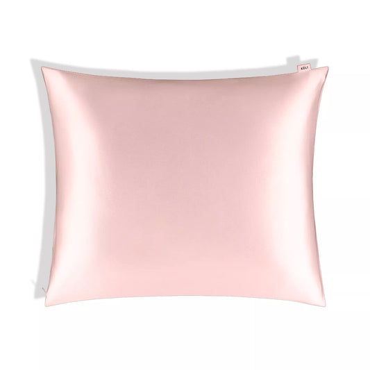 Premium sidenkudde rosa